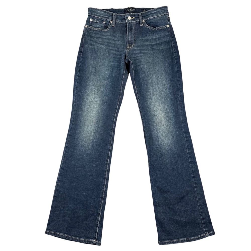 Lucky Brand Sweet Mid Rise Boot Jeans Womens 6/28 Dark Wash Denim Stretch